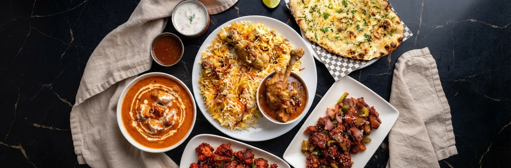 Hyderabad Biryani House - authentic Hyderabadi chicken biryani and Indian food on Fraser Street in Vancouver, BC